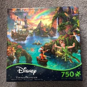Thomas Kinkade Peter Pan 750 Piece Puzzle